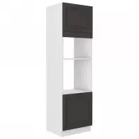 Kuchynská skrinka STILO grafit mat/biela 60dmp-210 2f
