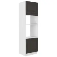 Kuchynská skrinka STILO grafit mat/biela 60dmp-210 2f