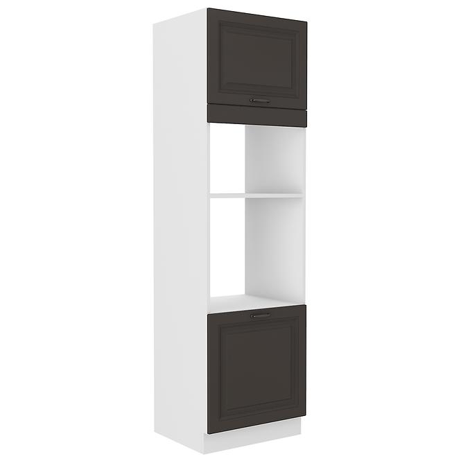 Kuchynská skrinka STILO grafit mat/biela 60dmp-210 2f