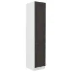 Kuchynská skrinka STILO grafit mat/biela 40dk-210 2f