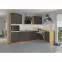 Kuchynská skrinka STILO grafit mat/artisan 60dks-210 3s 1f,6