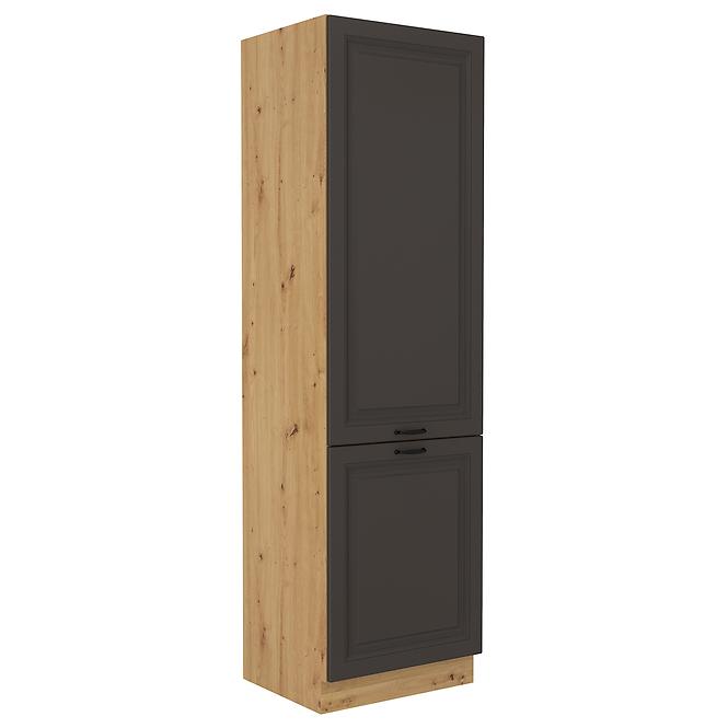 Kuchynská skrinka STILO grafit mat/artisan 60lo-210 2f