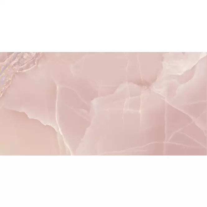 Gresová dlažba Onyx Rose Pulido/Leštený 60/120 Rect.