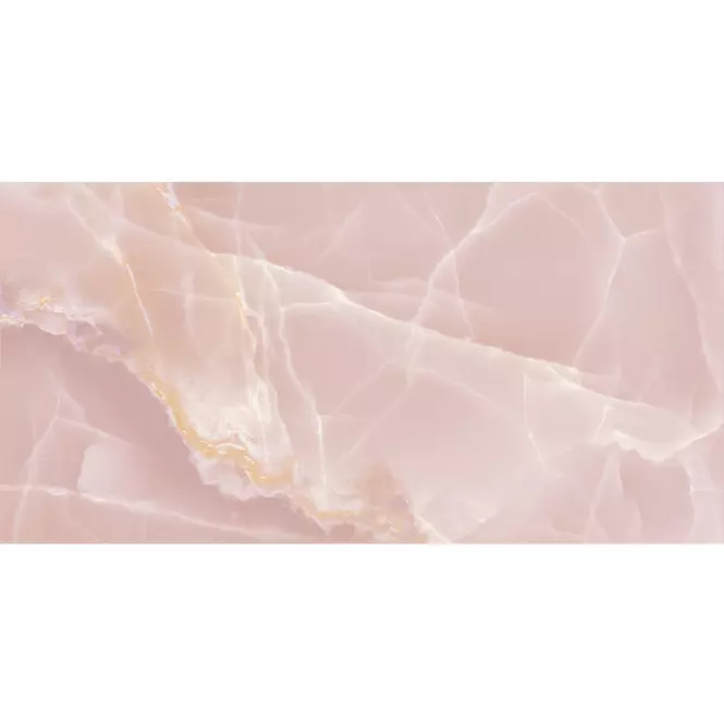 Gresová dlažba Onyx Rose Pulido/Leštený 60/120 Rect.