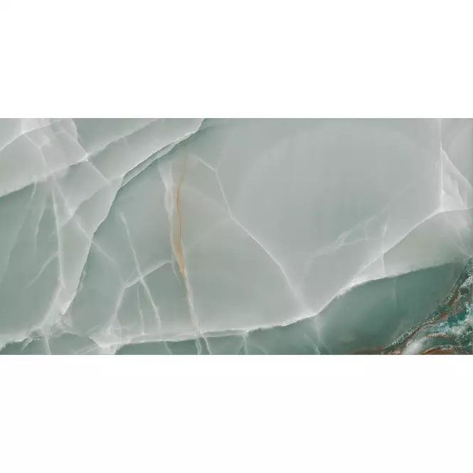 Gresová dlažba Onyx Turquoise Pulido/Leštený 60/120 Rect.