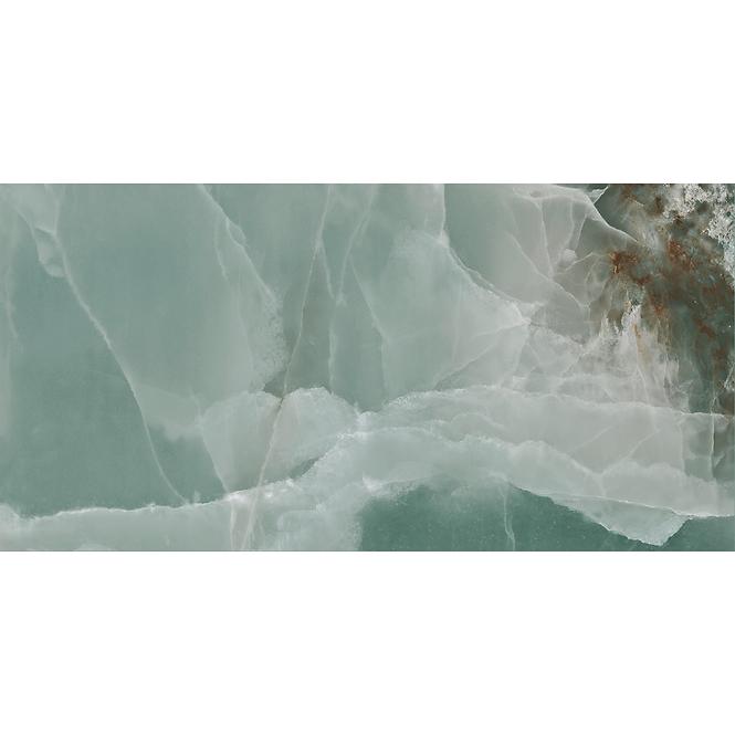 Gresová dlažba Onyx Turquoise Pulido/Leštený 60/120 Rect.,16