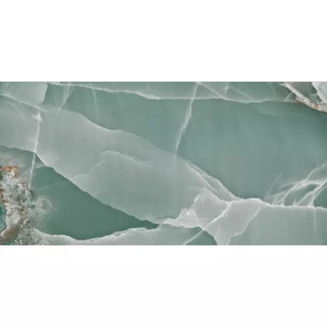 Gresová dlažba Onyx Turquoise Pulido/Leštený 60/120 Rect.