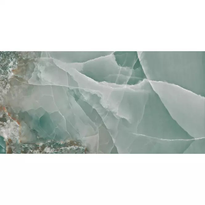 Gresová dlažba Onyx Turquoise Pulido/Leštený 60/120 Rect.