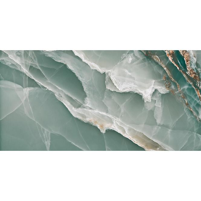 Gresová dlažba Onyx Turquoise Pulido/Leštený 60/120 Rect.,7