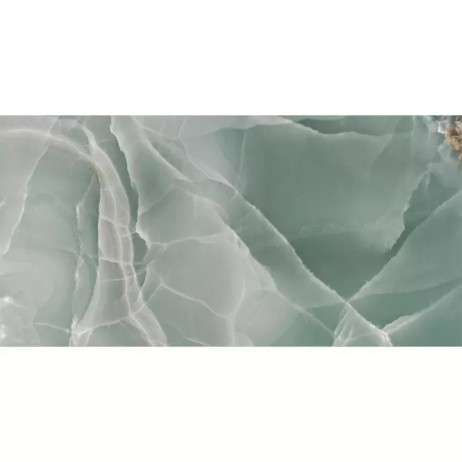 Gresová dlažba Onyx Turquoise Pulido/Leštený 60/120 Rect.