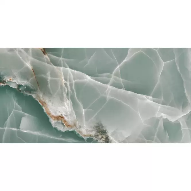 Gresová dlažba Onyx Turquoise Pulido/Leštený 60/120 Rect.,9