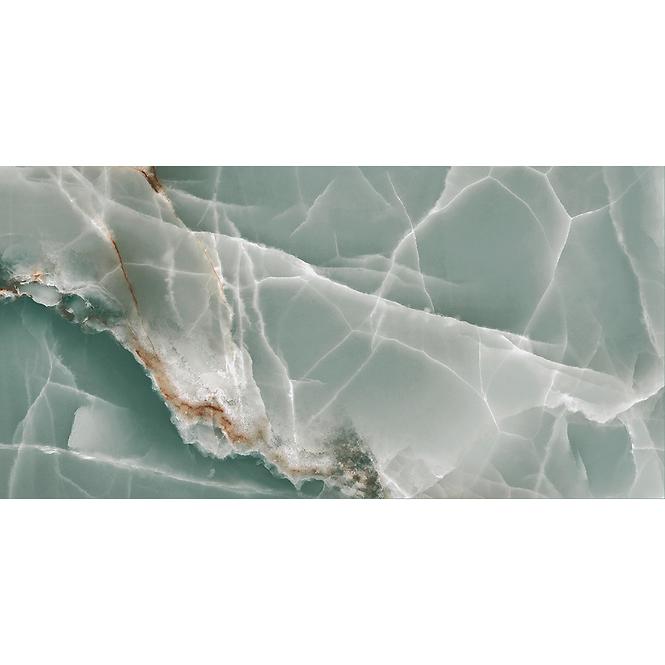 Gresová dlažba Onyx Turquoise Pulido/Leštený 60/120 Rect.,9