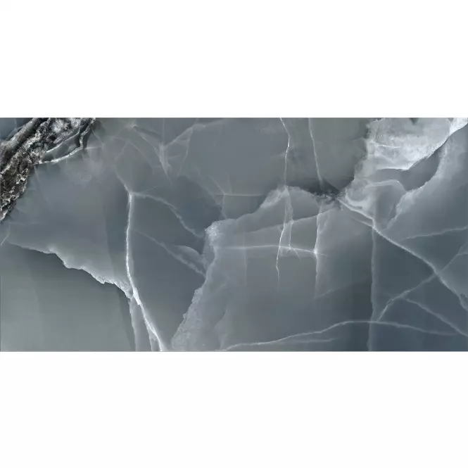 Gresová dlažba Onyx Bleu Pulido/Leštený 60/120 Rect.