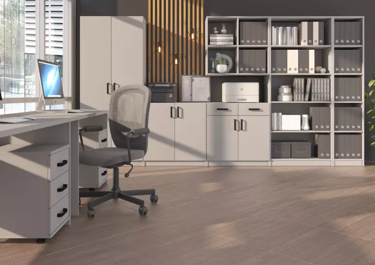 Komoda Nízka 2f1s Malta svetlošedá Typ 820
