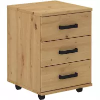Zásuvkový diel na kolieskach 3s Malta Dub Artisan Typ 201