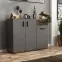 Komoda Justus 07 Anthracite/ Old Style,3