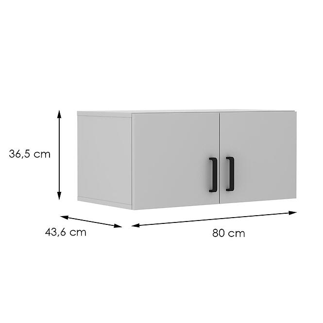 Nadstavec 2f Malta svetlosivá Typ 112,2