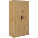 Skriňa Malta 80 cm – dub artisan, dvojdverová