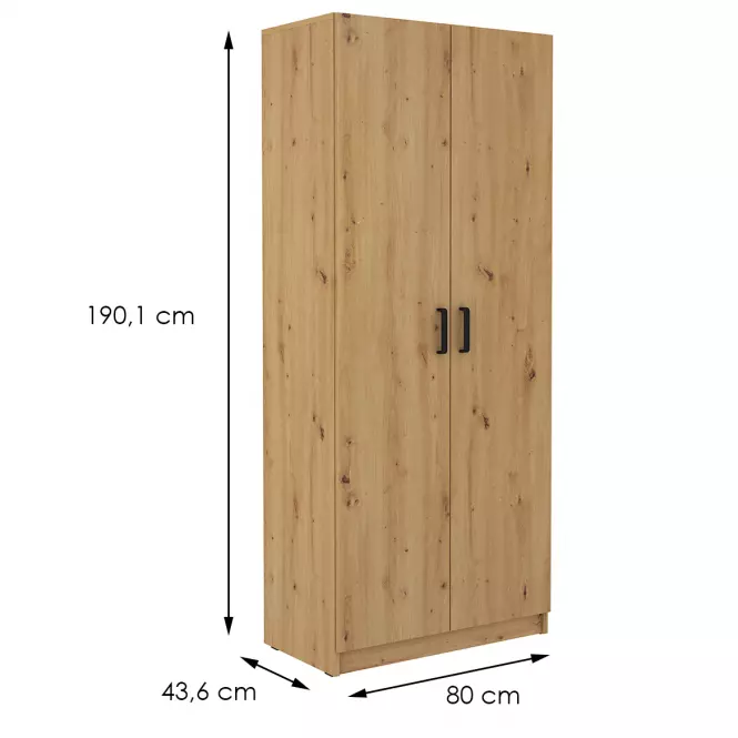 Skriňa 2f Malta Dub Artisan Typ 111