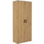 Skriňa Malta 80 cm – dub artisan, dvojdverová