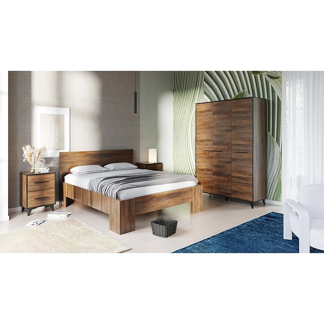 Posteľ Frida L160 Shirin Walnut