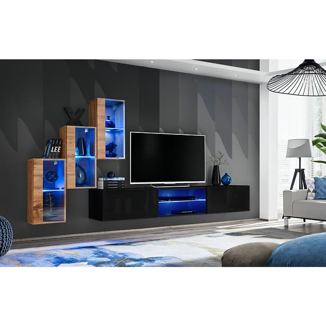 TV stolík 3 Switch čierna