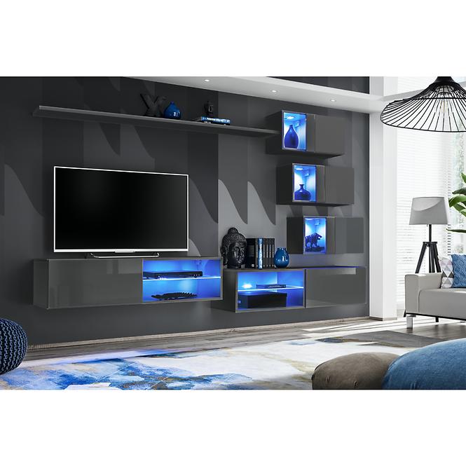 TV stolík 4 Switch grafit