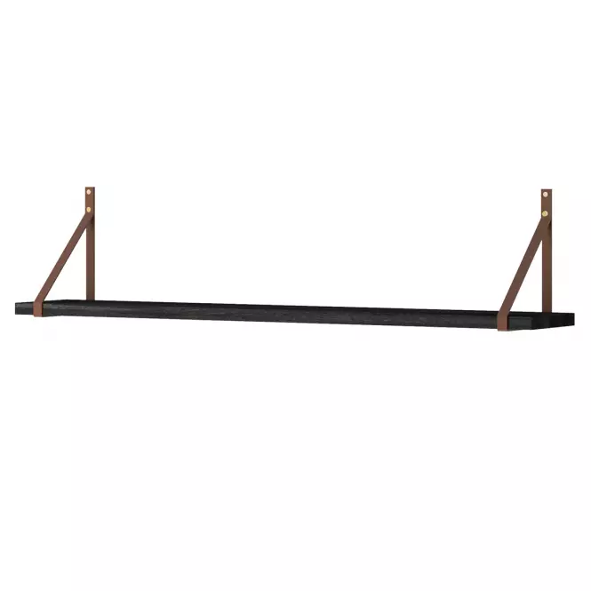 Polička Dark Dk103 Dub Ribbeck/Čierny kameň,2