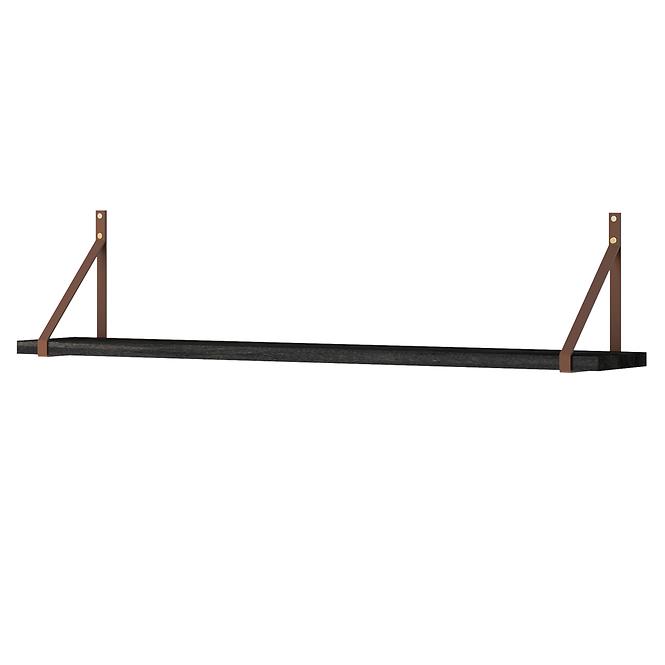 Polička Dark Dk103 Dub Ribbeck/Čierny kameň,2