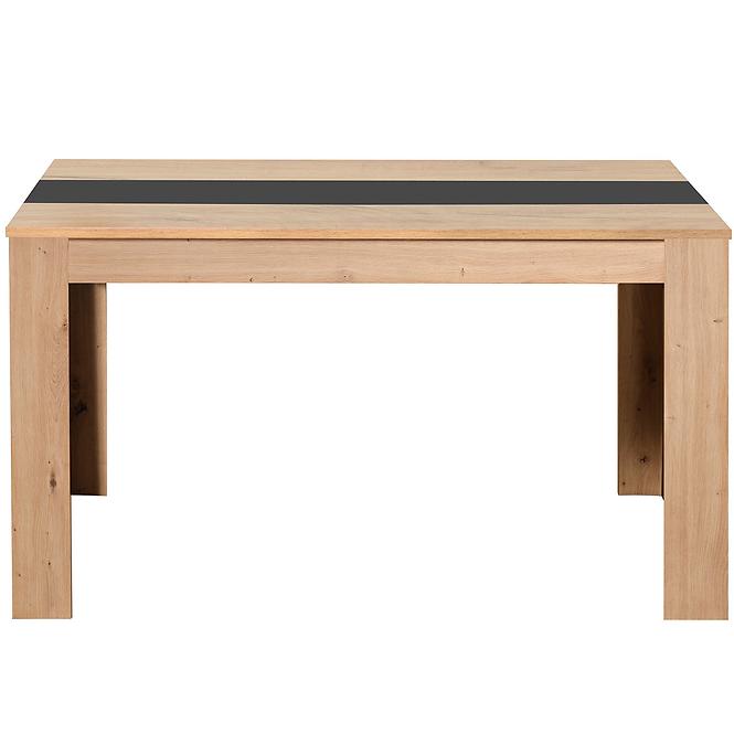 Stôl Domus biely / sivý dub