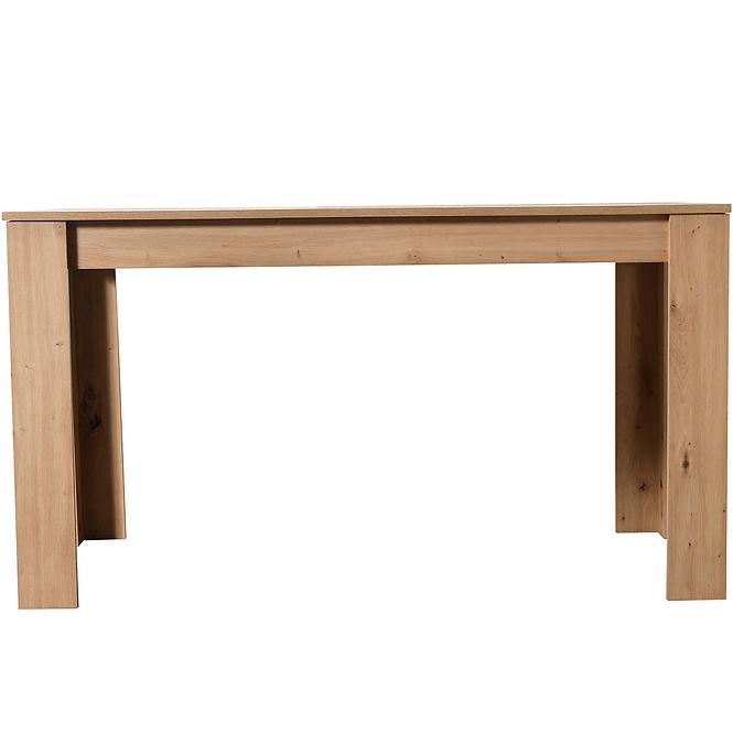 Stôl Domus biely / sivý dub