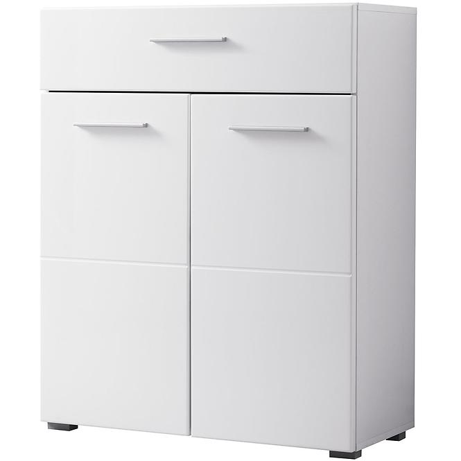Komoda Beny 2d1s Biely /Biely Lesk 11008609
