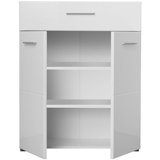 Komoda Beny 2d1s Biely /Biely Lesk 11008609