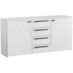 Komoda Ksanti 2d4s Biely/Biely Lesk 11008640