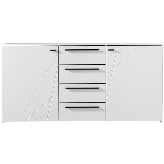 Komoda Ksanti 2d4s Biely/Biely Lesk 11008640