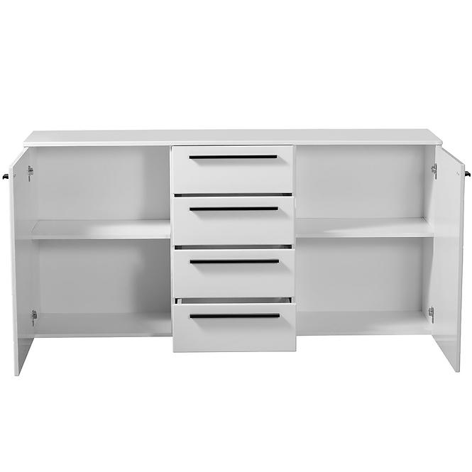 Komoda Ksanti 2d4s Biely/Biely Lesk 11008640,9
