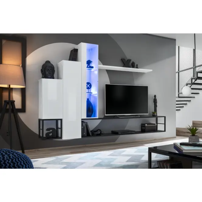 Skrinka Switch SW 4 biela,4