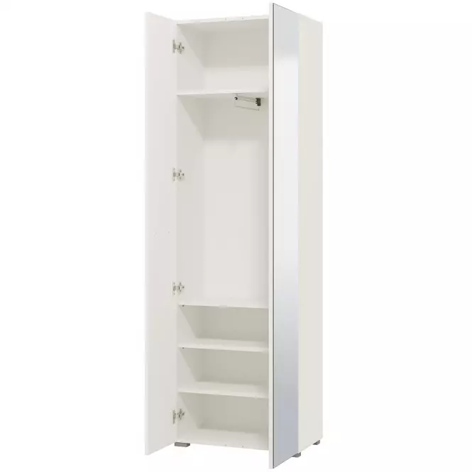 Skriňa Beny 60 2d Biely /Biely lesk 11008561,5