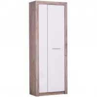 Skriňa Astor  Dub Šedá/Biely lesk11008564
