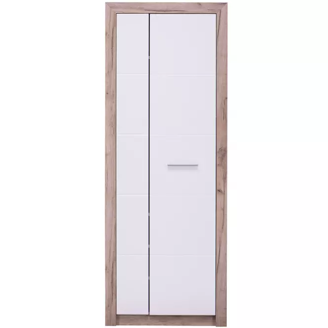 Skriňa Astor  Dub Šedá/Biely lesk11008564