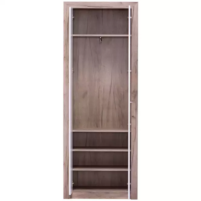 Skriňa Astor  Dub Šedá/Biely lesk11008564,5