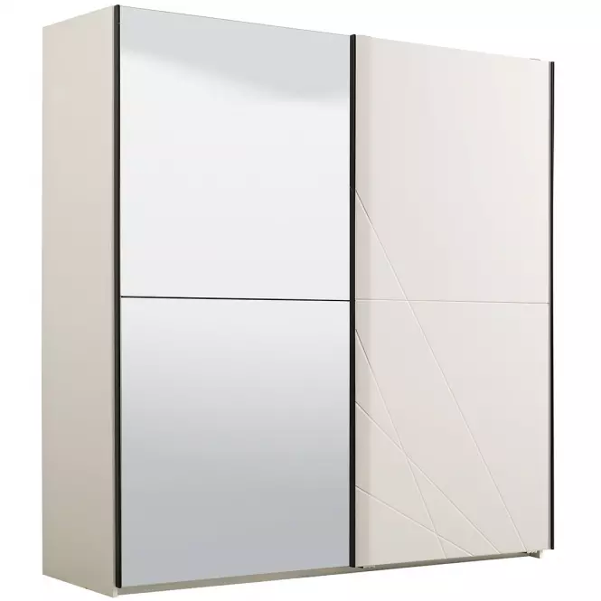 Skriňa Ksanti 220 Biely/Biely lesk 11008291,4