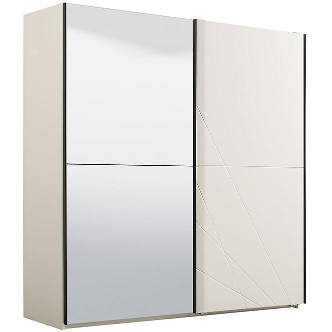 Skriňa Ksanti 220 Biely/Biely lesk 11008291,4