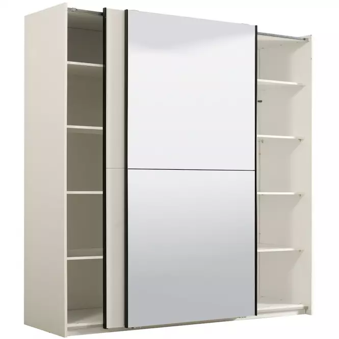 Skriňa Ksanti 220 Biely/Biely lesk 11008291