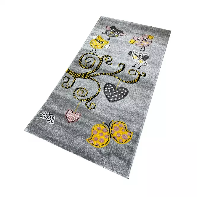 Koberec Frisee Soft Kids 0,8/1,5 0420A žltá