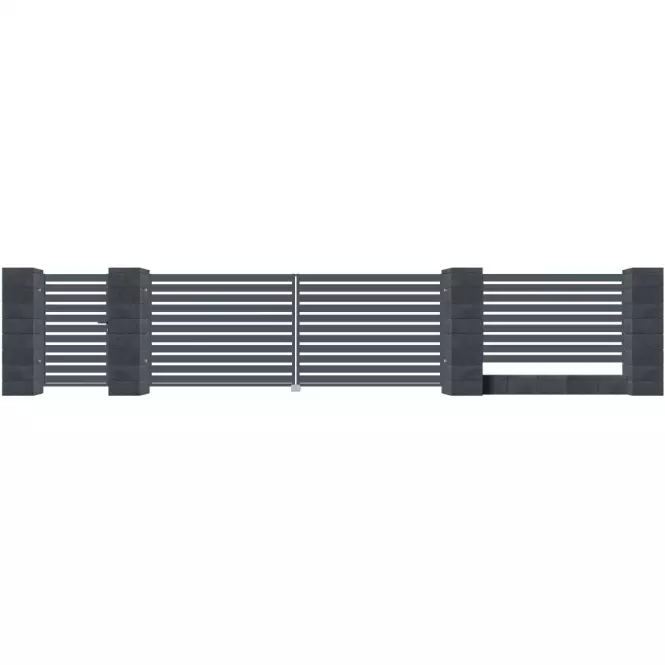 Plotový panel SZAFIR 118X199  RAL 7024   W10867
