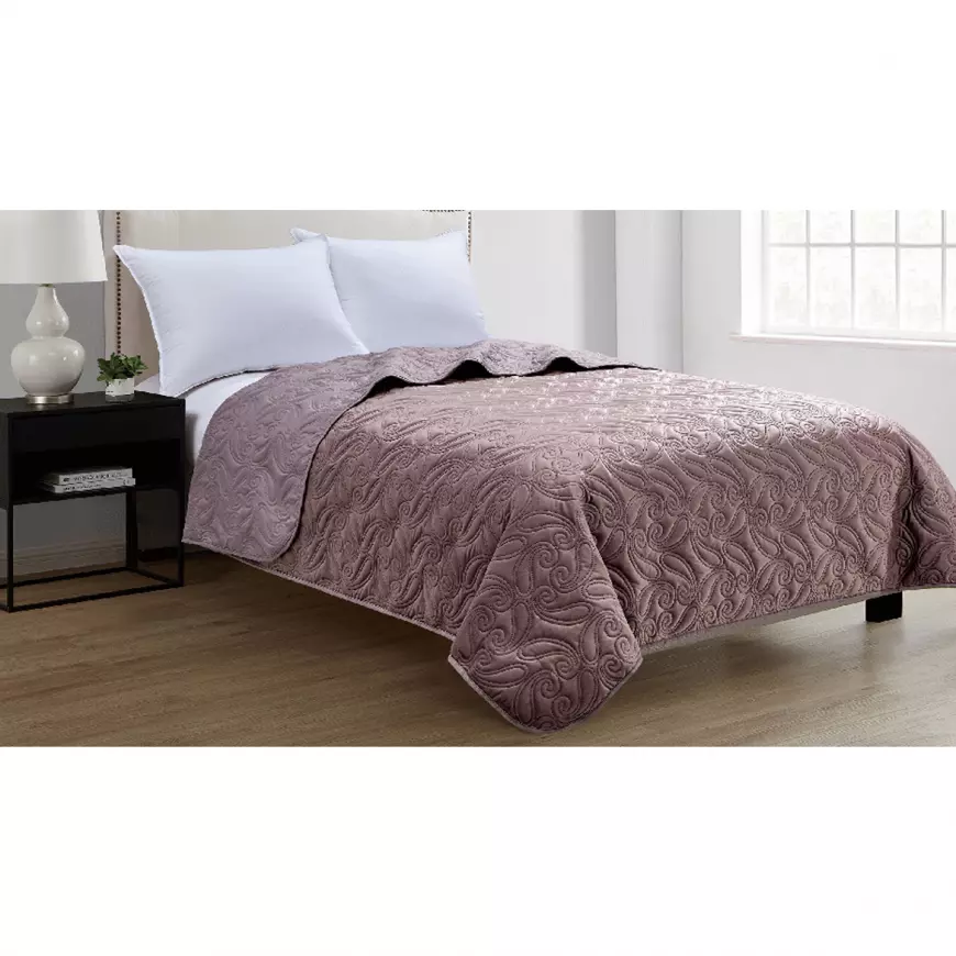 Prikrývka na posteľ Velvet D6 220x250