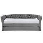 Sofa Melo sivá s dvomi lôžkami