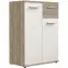 Komoda Jacky 1 Biely/Country Grey