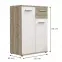 Komoda Jacky 1 Biely/Country Grey,2